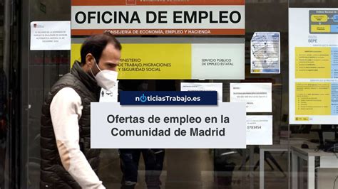 tablón de anuncios empleo madrid hoy|Ofertas de empleo y trabajo.